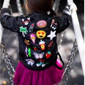 ALL ABOUT THE PATCH VEGAN LEATHER JACKET by Lola + The Boys